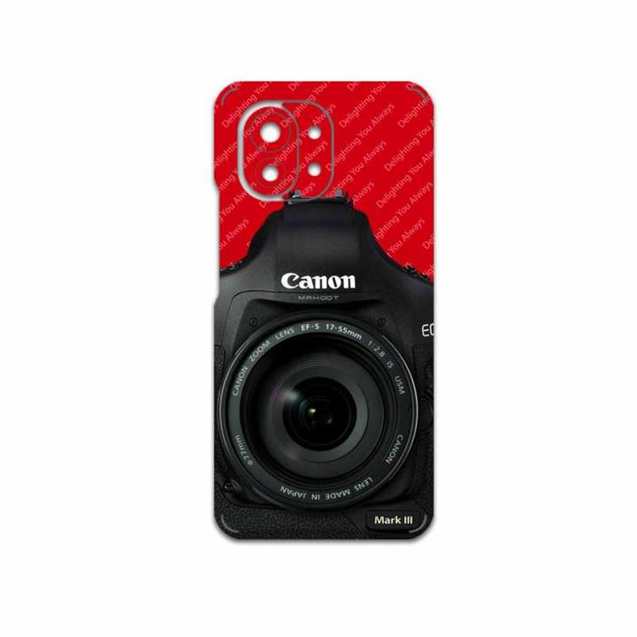 برچسب پوششی ماهوت مدل Canon-Logo مناسب برای گوشی موبایل شیائومی Mi 11 5G MAHOOT Canon-Logo Cover Sticker for Xiaomi Mi 11 5G